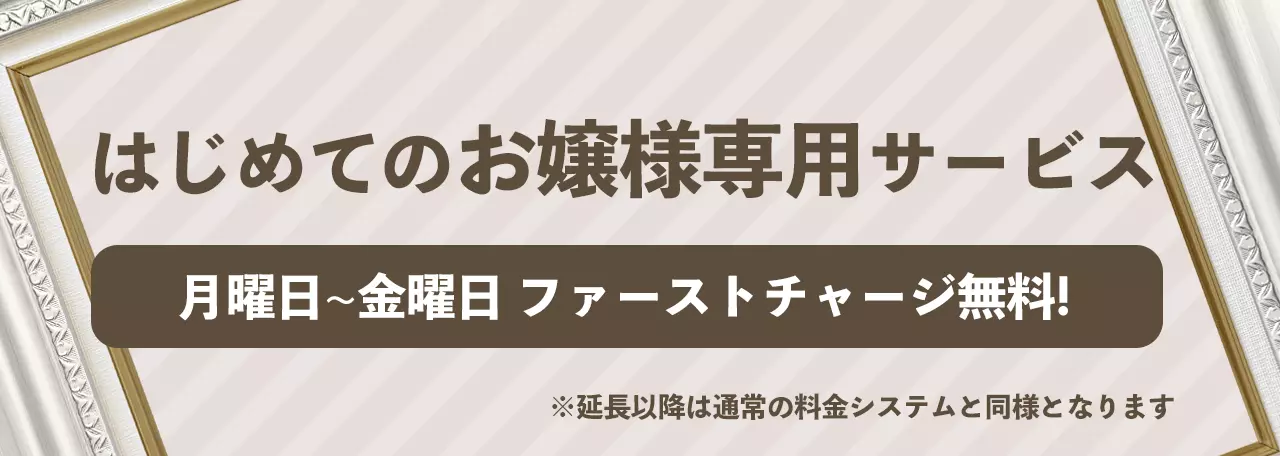お嬢様専用サービス